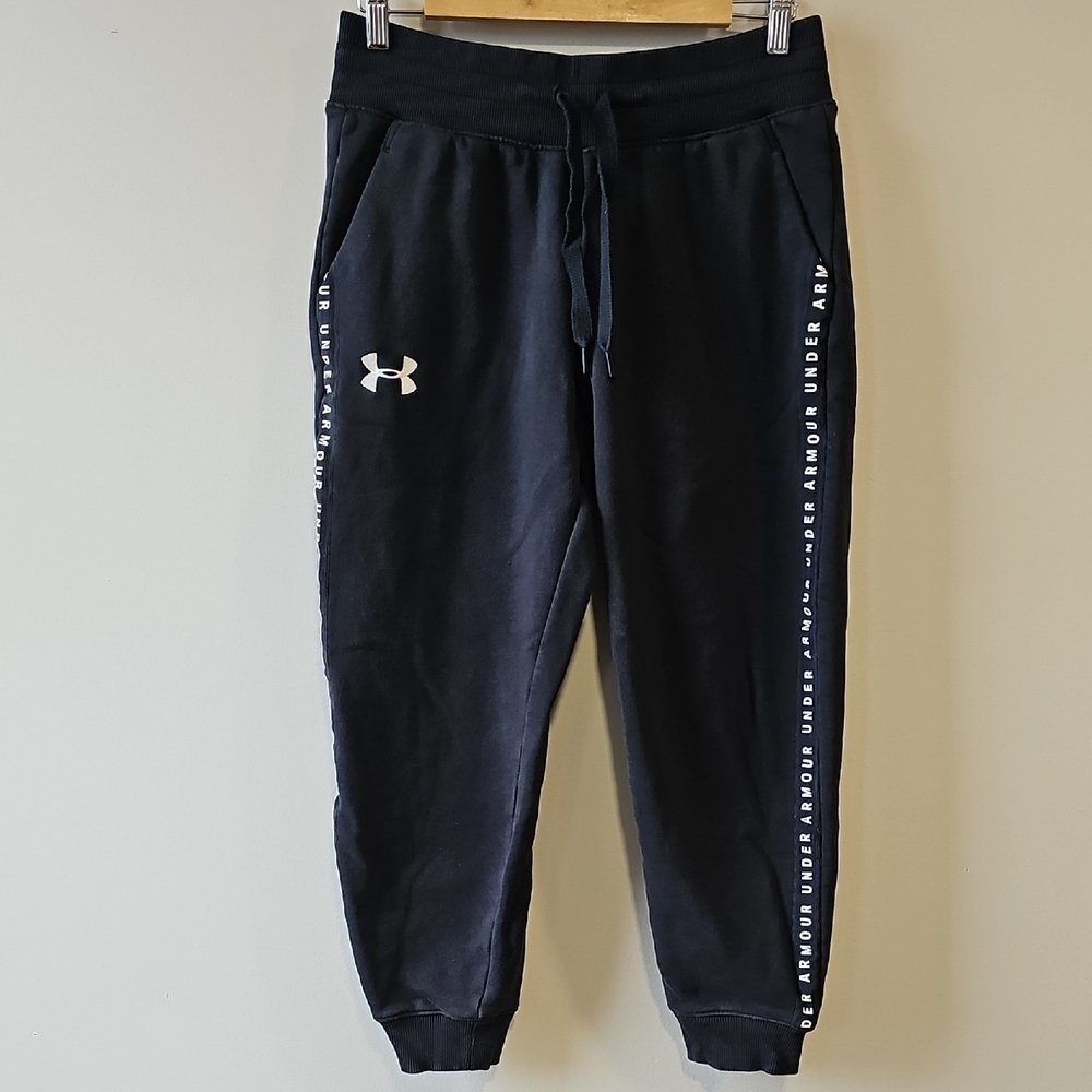 Under Armour Black Joggers with Logo